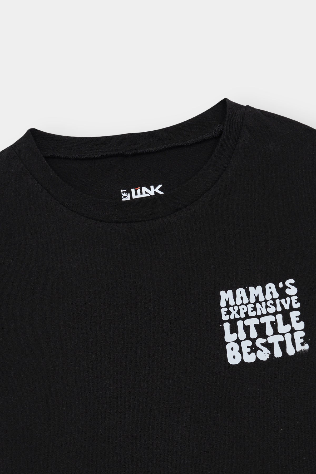 Women's Black Graphic Tee